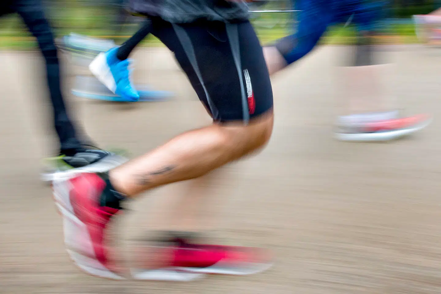 1.200 unge mennesker deltog i et forsøg om sammenhængen mellem en god form og en skarp hjerne. Arkivfoto: Bax Lindhardt/Rtizau Scanpix