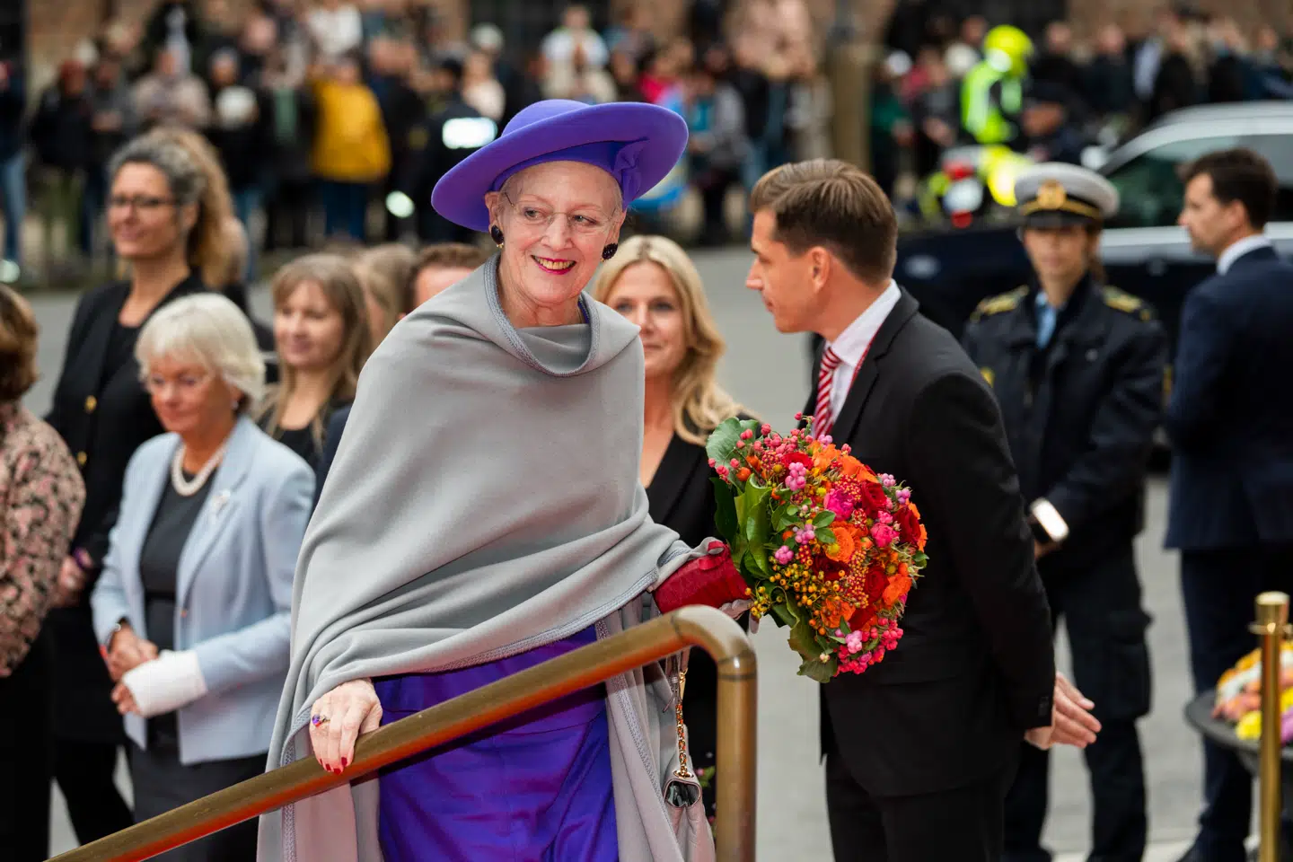 Dronning Margrethe var til stede til Folketingets åbning på Christiansborg, tirsdag den 1. oktober 2019.