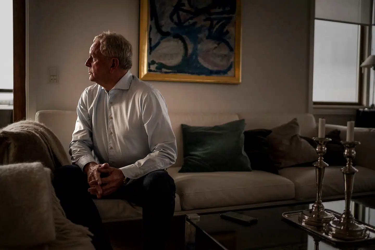 Kurt Larsen bekymrer sig særligt for, om statsministeren kunne finde på at dele flere overførselsindkomster ud. Det kan nemlig blive »meget ubehageligt«, hvis tiderne skifter.