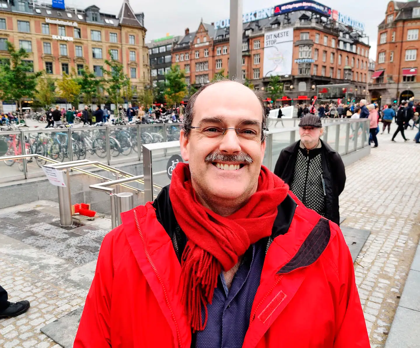 Steven Harrod mødte Berlingske på Rådhuspladsen, efter han havde kørt sin første tur med Cityringen.