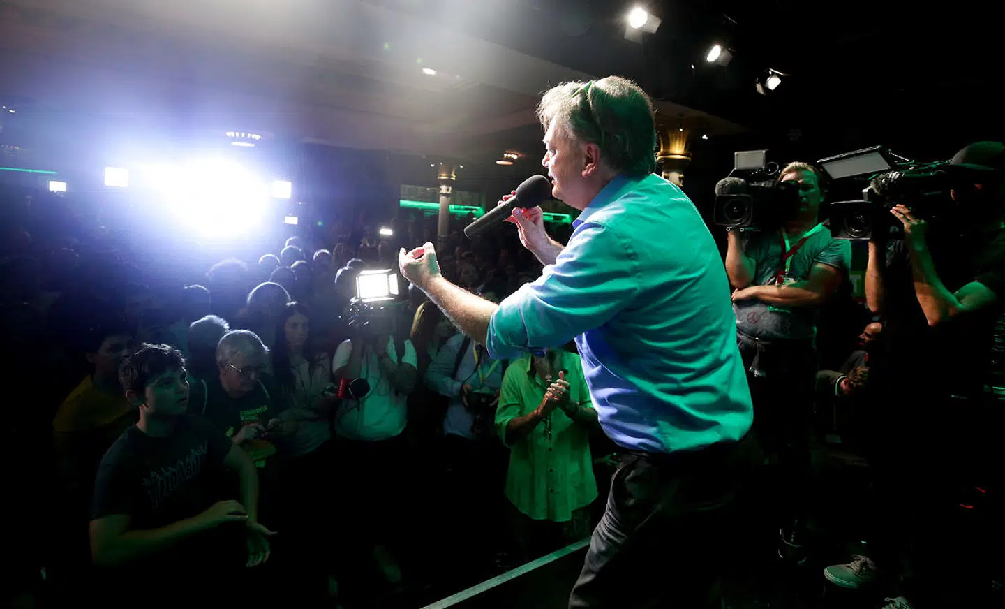 De Grønne er gået markant frem ved valget i Østrig. Ved valget i 2017 var partiet slet ikke repræsenteret i parlamentet. De Grønne er én af Kurz' to mulige koalitionspartnere.