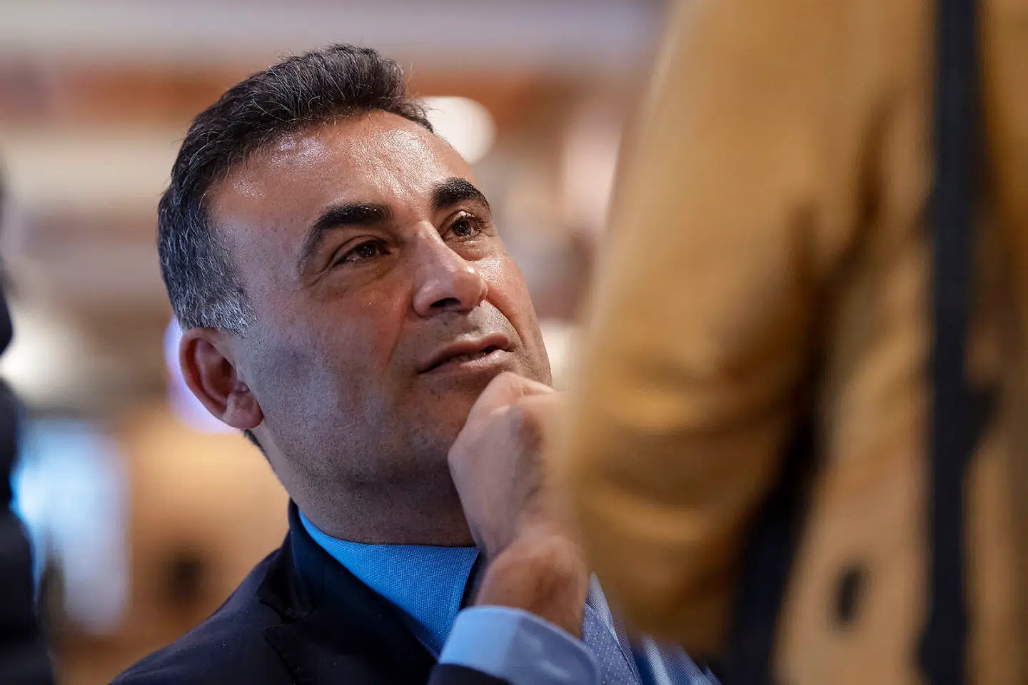 Nasar Khader, her fotograferet ved Det Konservative Folkepartis landsråd i Herning, vil ikke længere være udlændingeordfører for sit parti. Det er et for giftigt og unuanceret område, mener han,