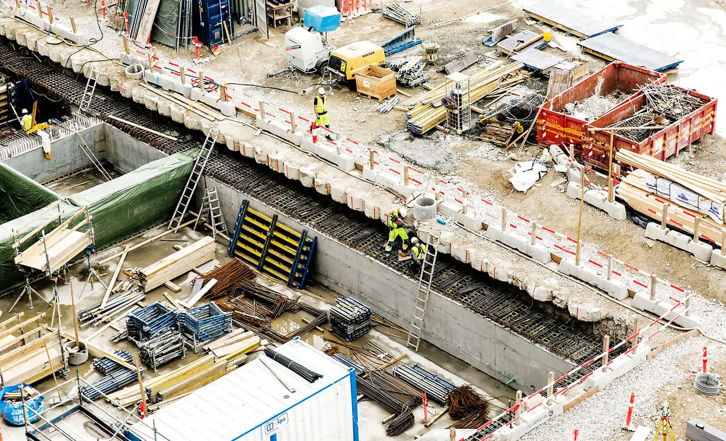 Støj fra metrobyggeriet har været en stor årsag til klager fra Københavns borgere.