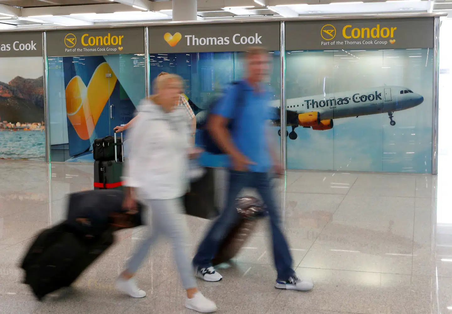 Selv om Thomas Cook – ejerselskabet bag Spies – har ansøgt om konkurs, er det ikke ensbetydende med, at den danske rejsearrangør også er konkurs, understreger kommunikationschefen i Spies. Dog har man valgt midlertidigt at stoppe for salget af rejser. Foto: Enrique Calvo/Reuters/Ritzau Scanpix