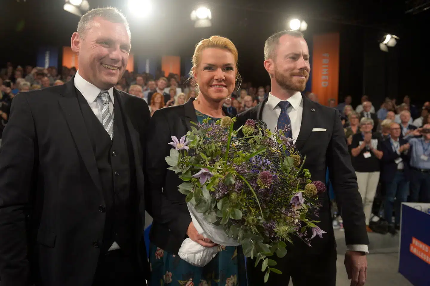 Venstre afholder extraordinært landsmøde for at vælge ny formand og næstformand i Herning Kongrescenter, lørdag d. 21. september 2019. (Foto: Henning Bagger/Ritzau Scanpix)