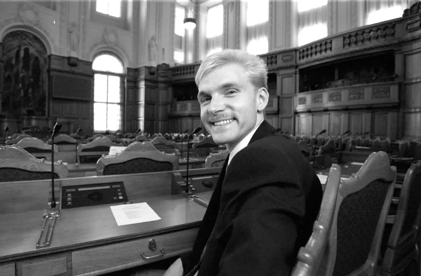 Kristian Thuelsen Dahl i Folketinget i 1994.