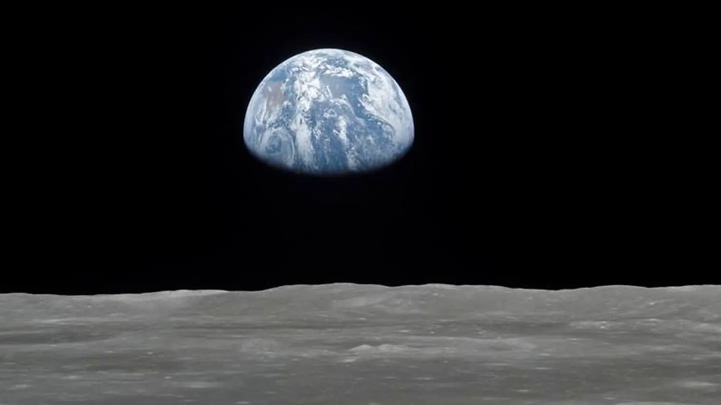 Johannes Krüger mener, at FNs klimapanel overdriver den globale opvarmning. Her er Jorden set fra Månen. Foto: Ritzau / Scanpix / AFP / NASA
