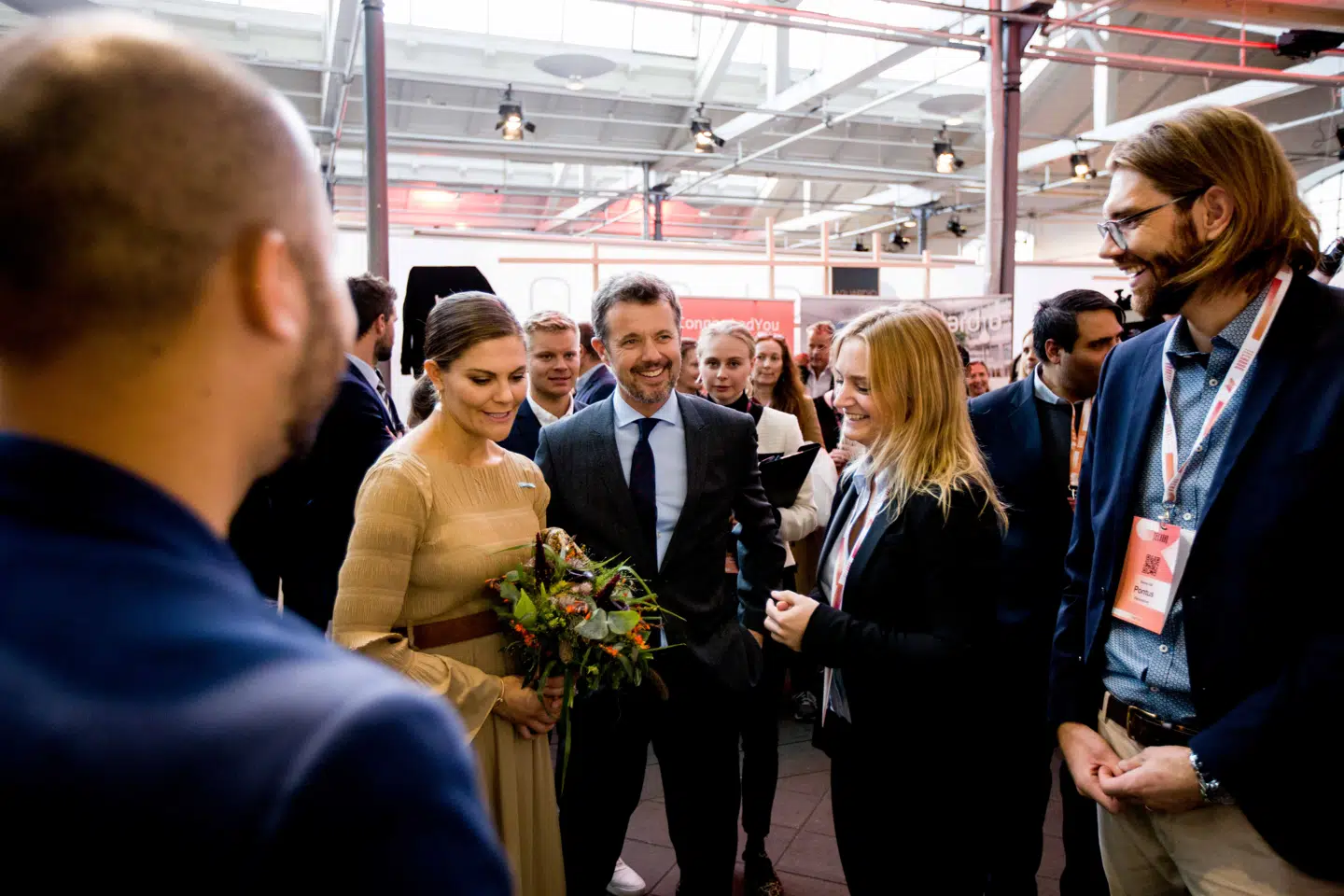 Kronprins Frederik og kronprinsesse Mary gæstede bl.a. årets TECHBBQ sammen med den svenske kronprinsesse Victoria og prins Daniel.