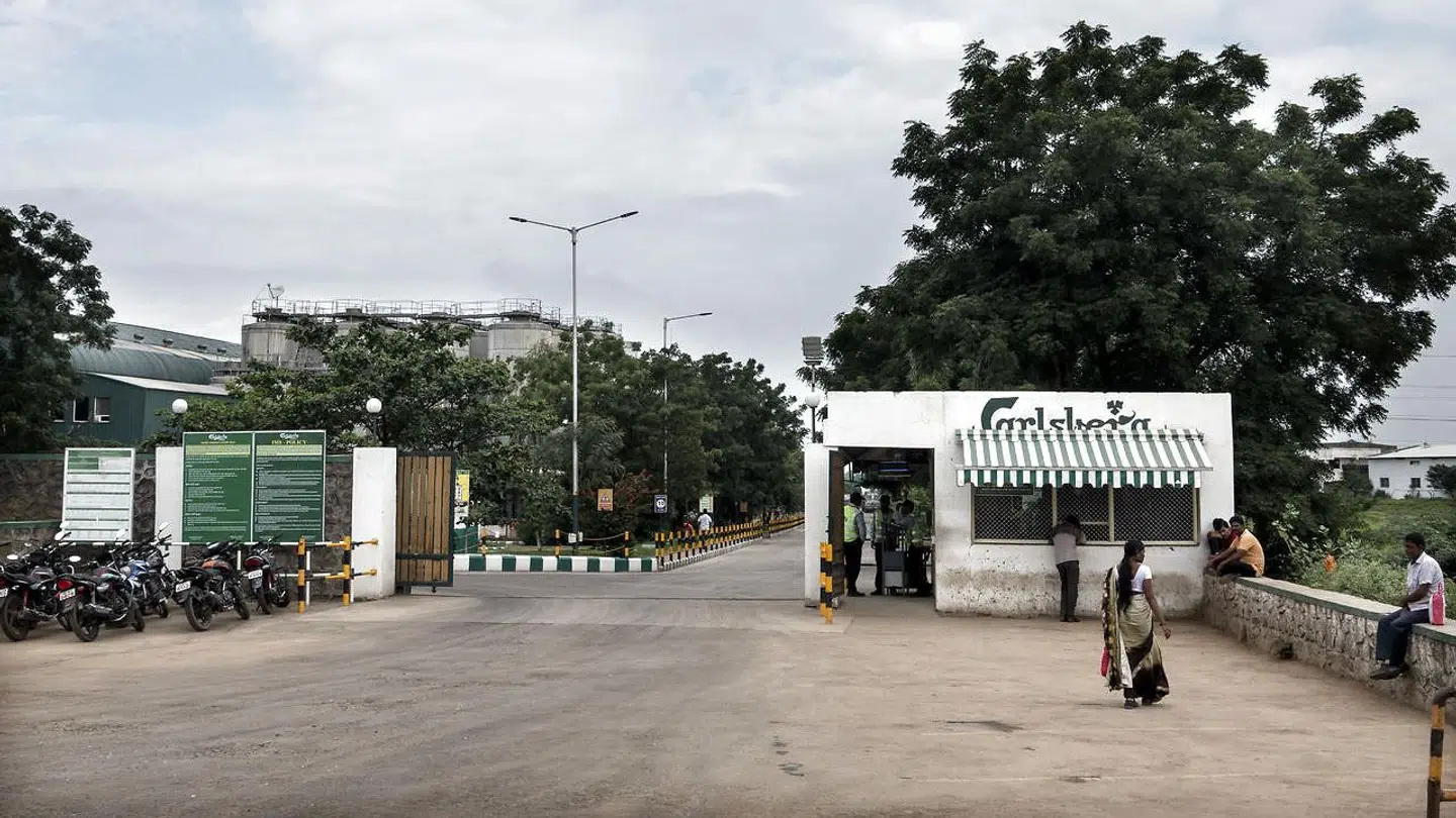 Her ses et af Carlsbergs bryggerier i Indien, hvor selskabet har været i gang siden 2007.