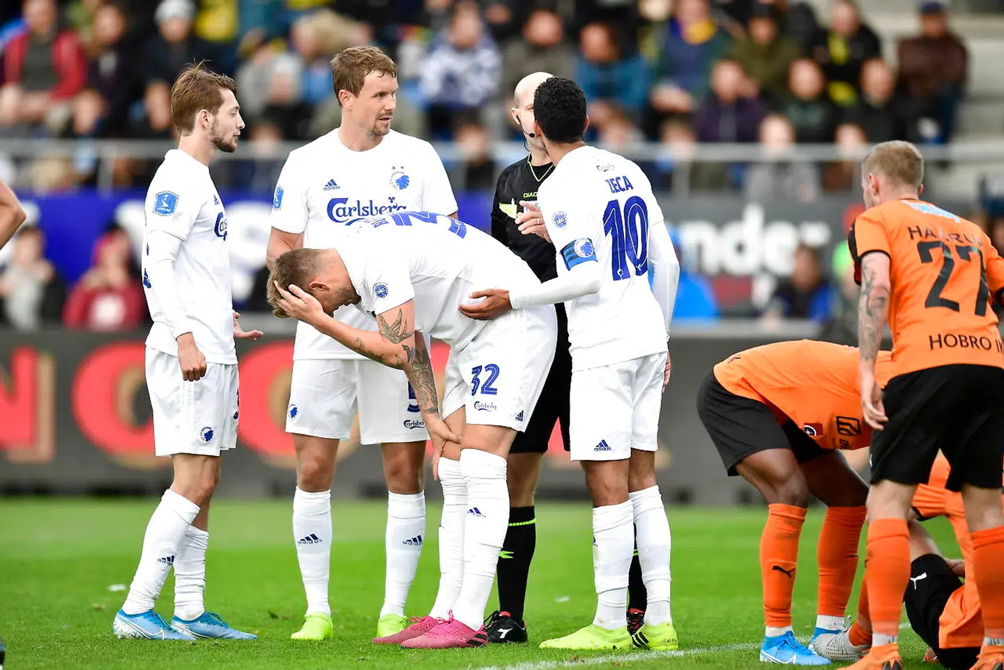 Nicklas Bendtner. Superligakampen mellem Hobro IK og FC København på DS Arena i Hobro søndag den 15. september 2019. (Foto: Bo Amstrup/Scanpix 2019)