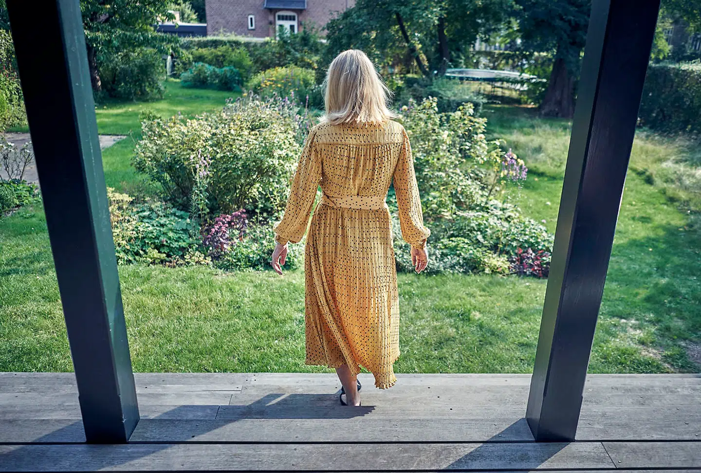 »Jeg siger til mine yngre venner, at de skal huske ikke at slide sig selv op, imens de har mindre børn og karriere. Det gjorde jeg selv,« siger Malene Lei Raben.