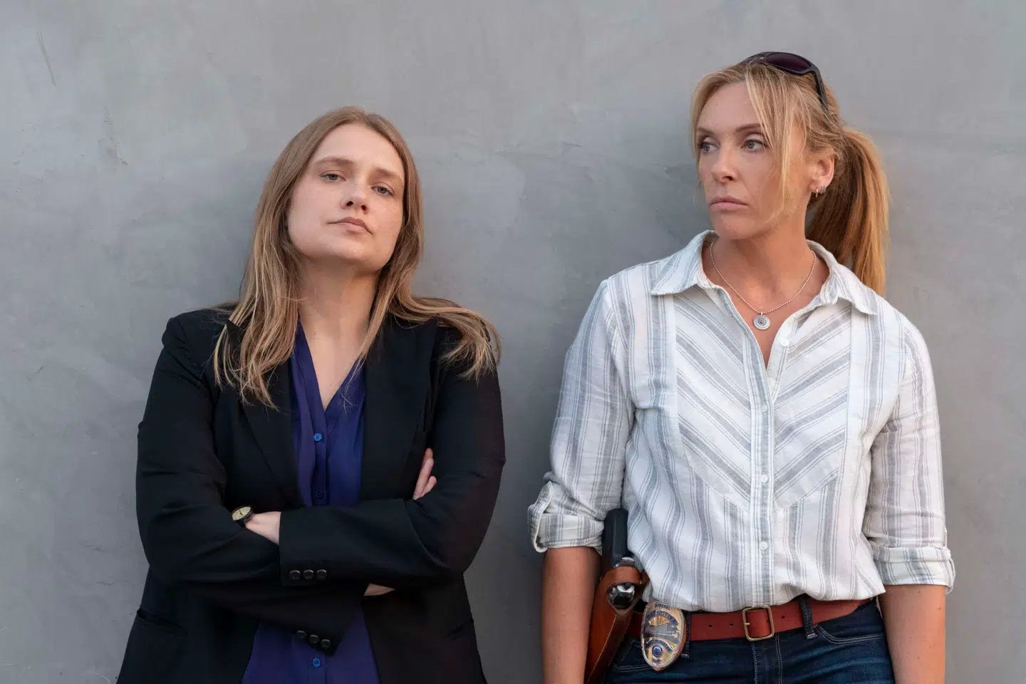 De to kriminalbetjente i Netflix-serien, Karen Duvall og Grace Rasmussen, er baseret på de to kvindelige Denver-betjente, som opklarede sagen: Stacy Galbraith og Edna Hendershot. Foto: Netflix.