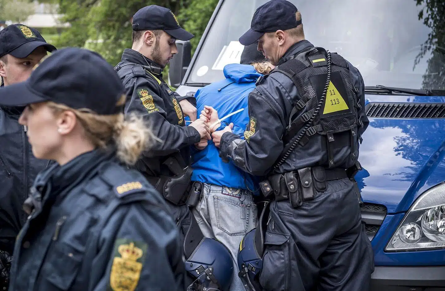 ARKIVFOTO: Fremover vil Microsoft Word foreslå, at man anvender det kønsneutrale ord »politibetjent«, hvis man har skrevet »politimand«.