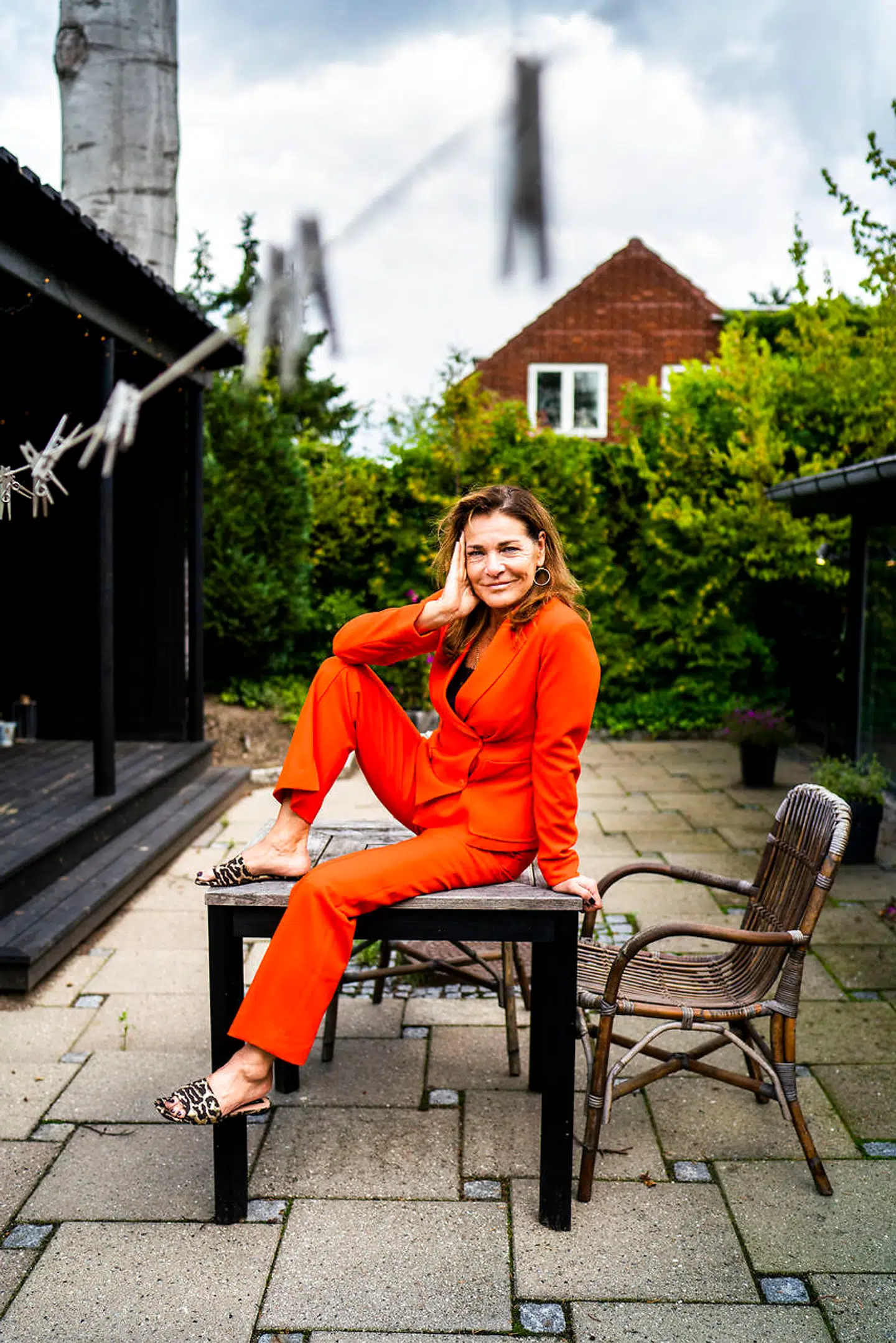 Lis Sørensen i forbindelse med sin nye bog, »Jeg er kommet for at synge«.