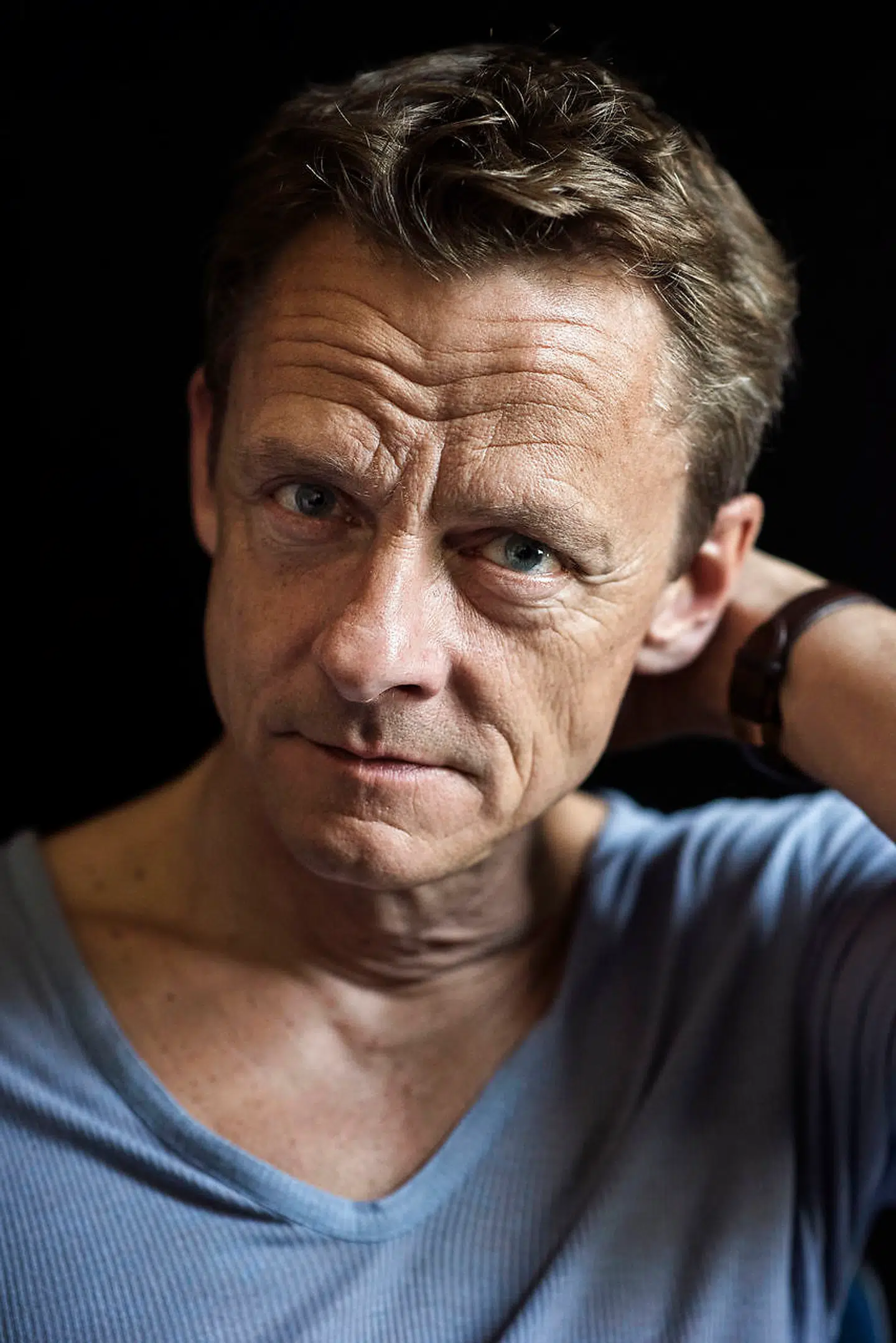 Skuespilelr Olaf Johannessen spiller hovedrollen i Grønnegårdsteatrets "Jeppe på Bjerget", som har premiere 24. juni.