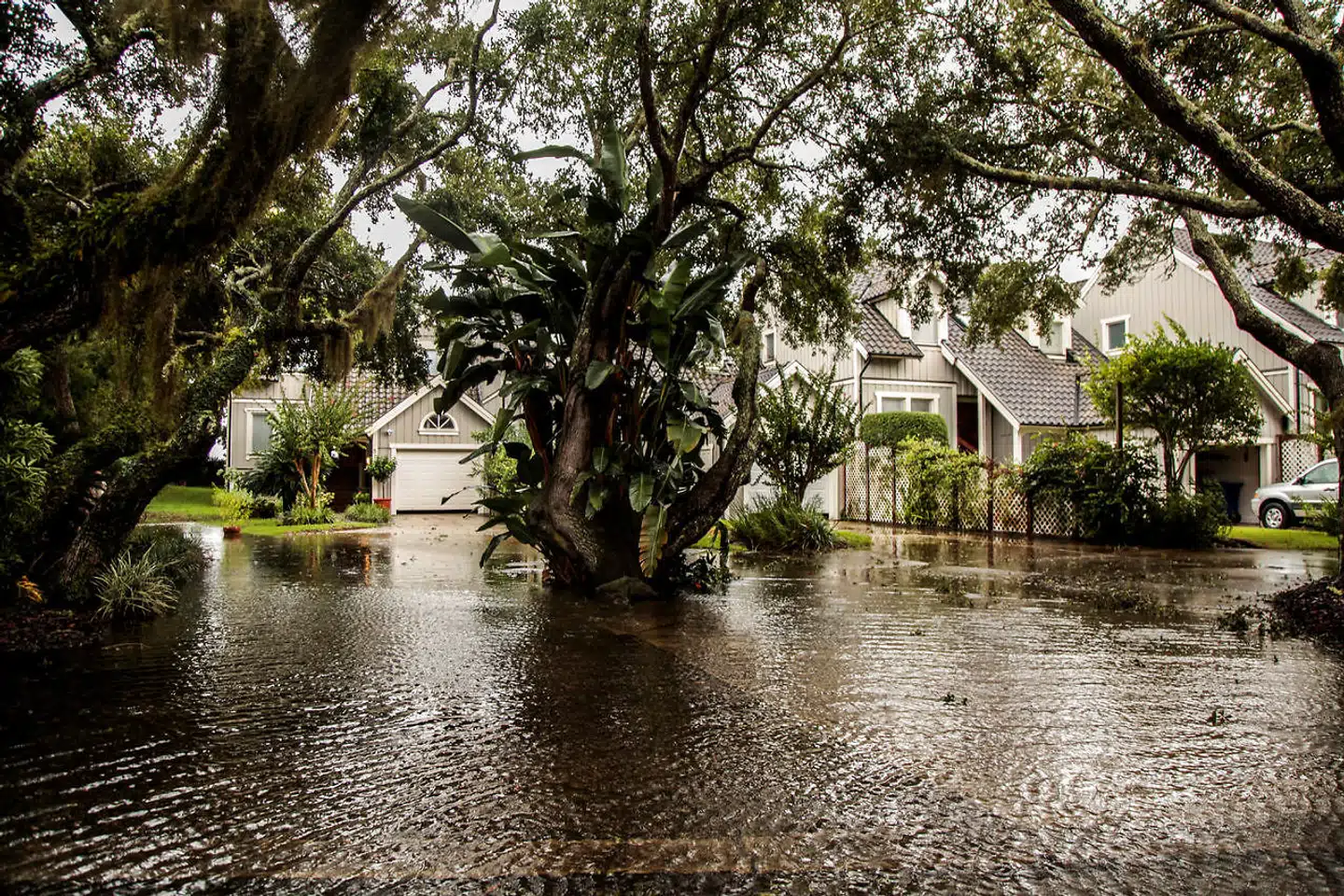 Oversvømmelser i Florida onsdag den 4. september. REUTERS/Maria Alejandra Cardona
