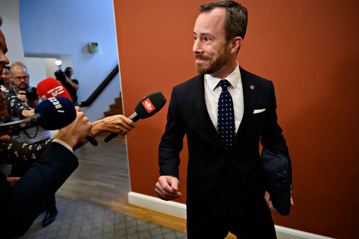 Jakob Ellemann-Jensen meldte sit kandidatur til formandsposten i Venstre tirsdag aften. Onsdag midt på dagen meldte Inger Støjberg sig som kandidat til næstformand.