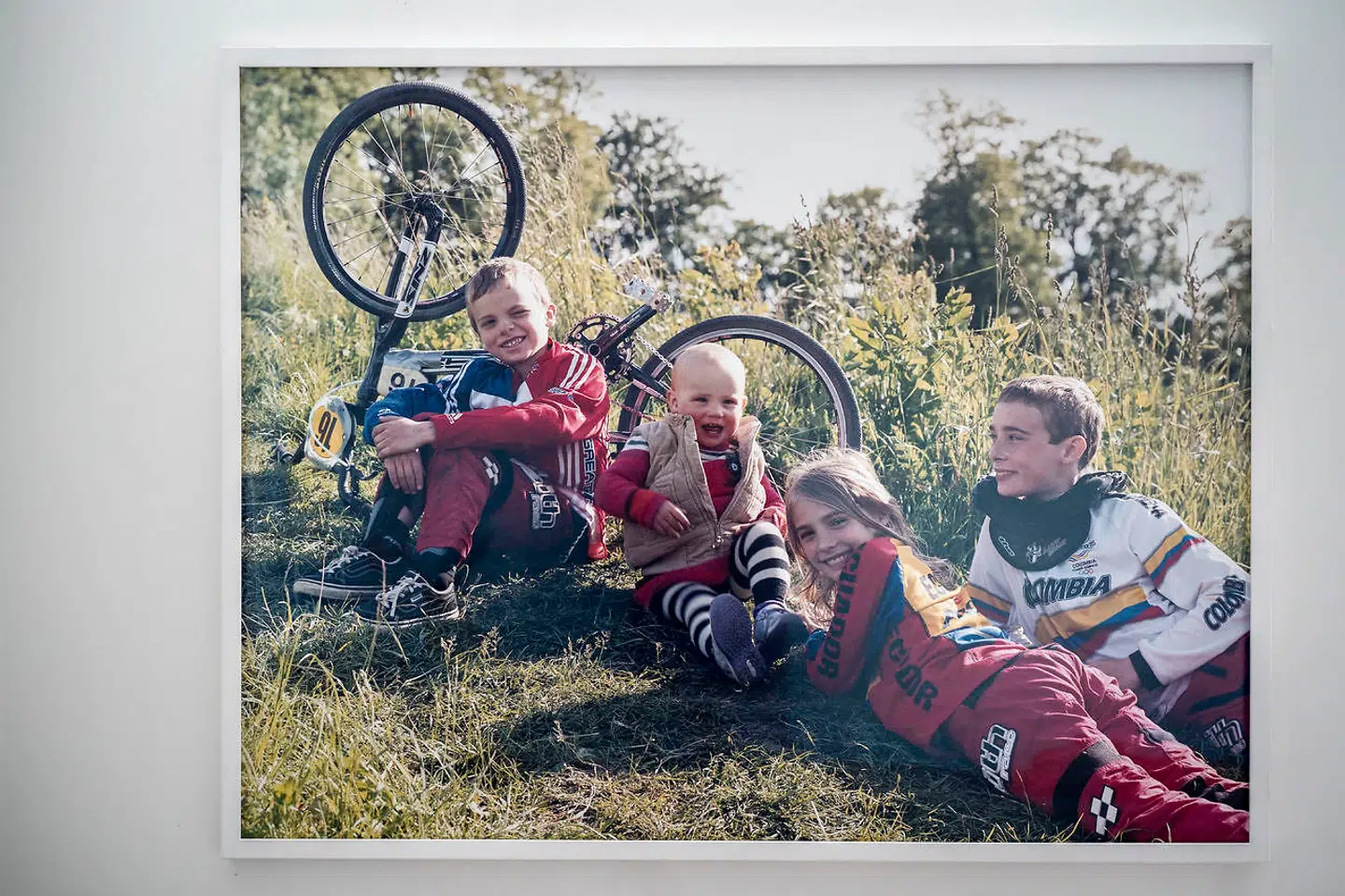 Det kunstneriske familiefoto er blevet foreviget i fem eksemplarer og bliver stadig lånt ud til udstillinger.