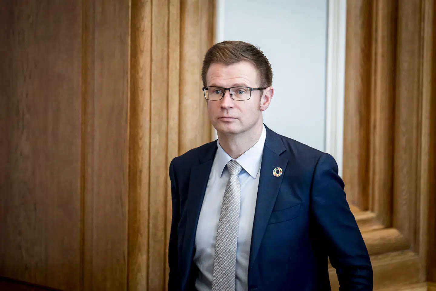 Benny Engelbrecht (S) under møde i Folketingssalen, hvor ministrene svarer på oversendte spørgsmål i ministrenes spørgetid på Christiansborg, onsdag den 27. februar 2019.. (Foto: Mads Claus Rasmussen/Ritzau Scanpix)