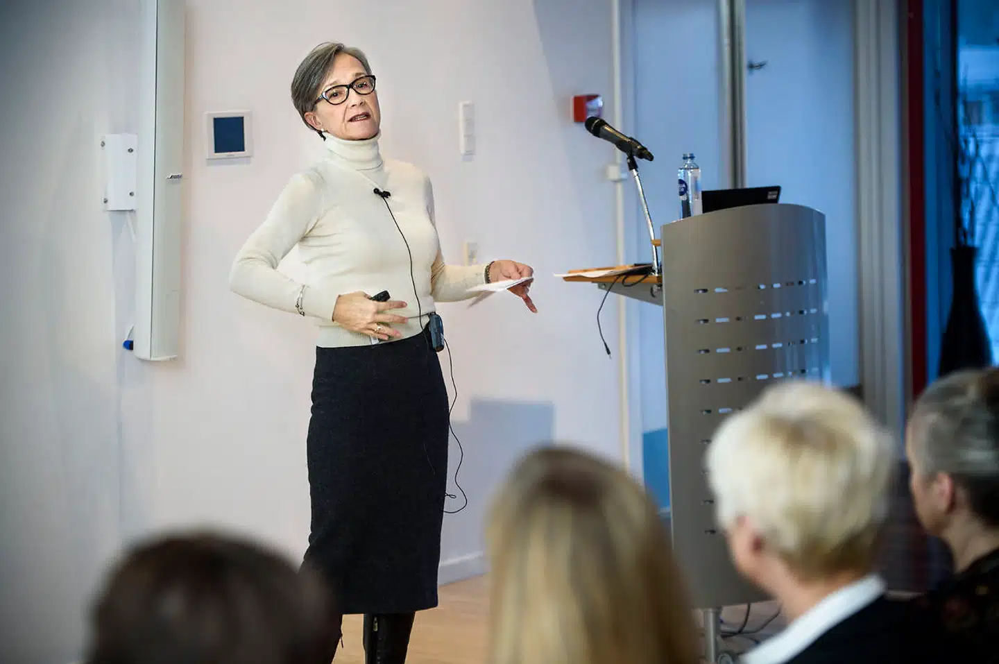 Lynn Roseberry ph.d., direktør i On the Agenda, tror, at det vil kræve en klar prioriteringsændring, hvis små virksomheder skal få en bedre fordeling mellem mænd og kvinder i bestyrelser og på direktionsgangene. Arkivfoto: Niels Ahlmann Olesen