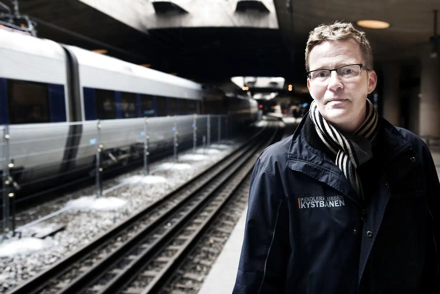 ARKIVFOTO: Talsmand for Pendlerklubben Kystbanen stopper efter ti år som talsmand og stiller ikke op igen, når der er valg til posten i december. Han lægger nu strækningen bag sig i mere end en forstand.