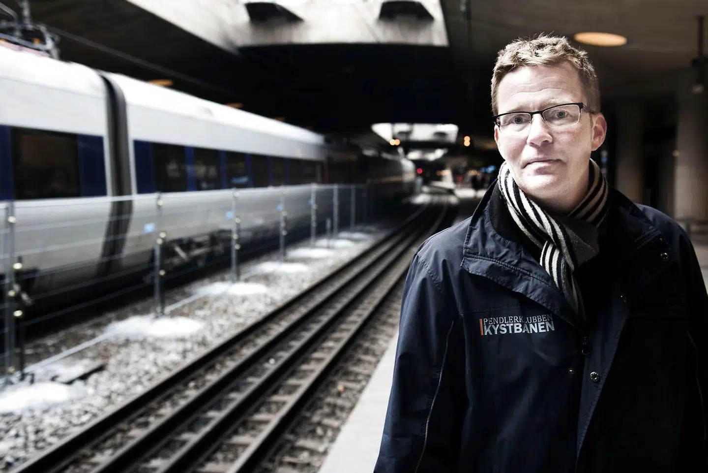 ARKIVFOTO: Talsmand for Pendlerklubben Kystbanen stopper efter ti år som talsmand og stiller ikke op igen, når der er valg til posten i december. Han lægger nu strækningen bag sig i mere end en forstand.