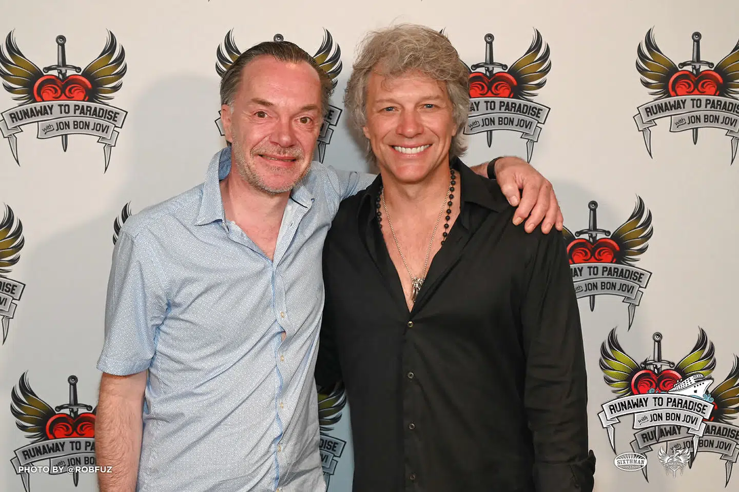 Journalisten og rockstjernen.