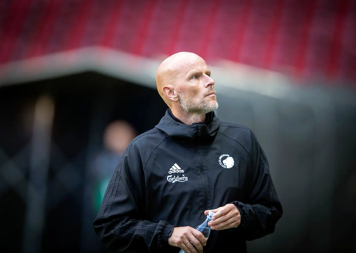 FCKs Cheftræner Ståle Solbakken før Europa League kvalifikationskampen mellem FC København og Riga FC, i Parken i København torsdag den 22. august 2019.. (Foto: Liselotte Sabroe/Ritzau Scanpix)