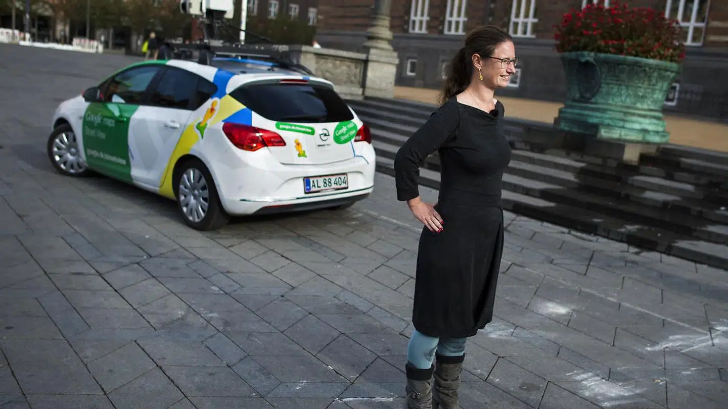 Ninna Hedeager Olsen fotografet foran Københavns rådhus i oktober sidste år.