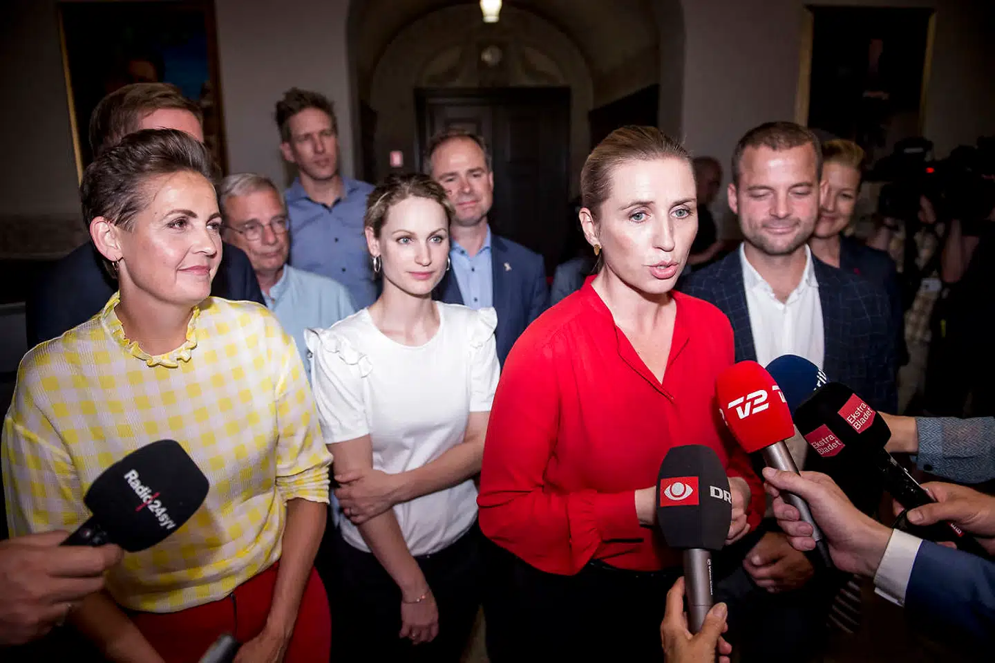 »Da forståelsespapiret med støttepartierne blev fremlagt, var det klart, at det var en liste over det, partierne nu engang kunne blive enige om, og at den liste hverken var bindende, finansieret eller udtømmende,« skriver Anne Sofie Allarp. (Foto: Mads Claus Rasmussen/Ritzau Scanpix)