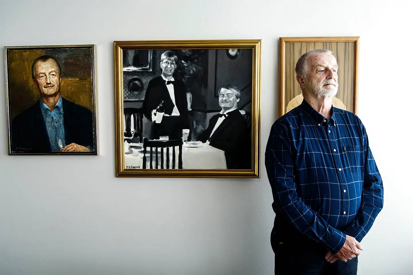 Lars Larsen i Jysks hovedsæde.