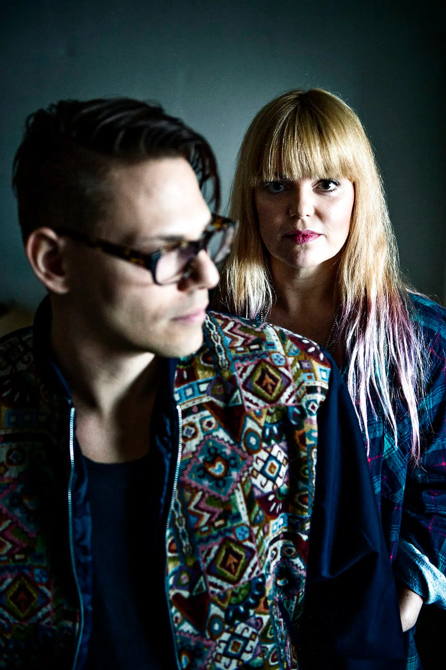 Lina Rafn og Paw Lagermann fra gruppen Infernal.