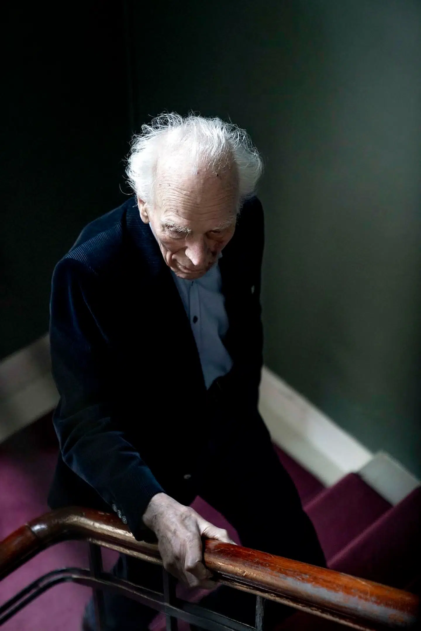 Skuespilleren Holger Perfort går på scenen i »Spilemand på en tagryg« til efteråret i en alder af 94. Her fotograferet på Det Ny Teater.