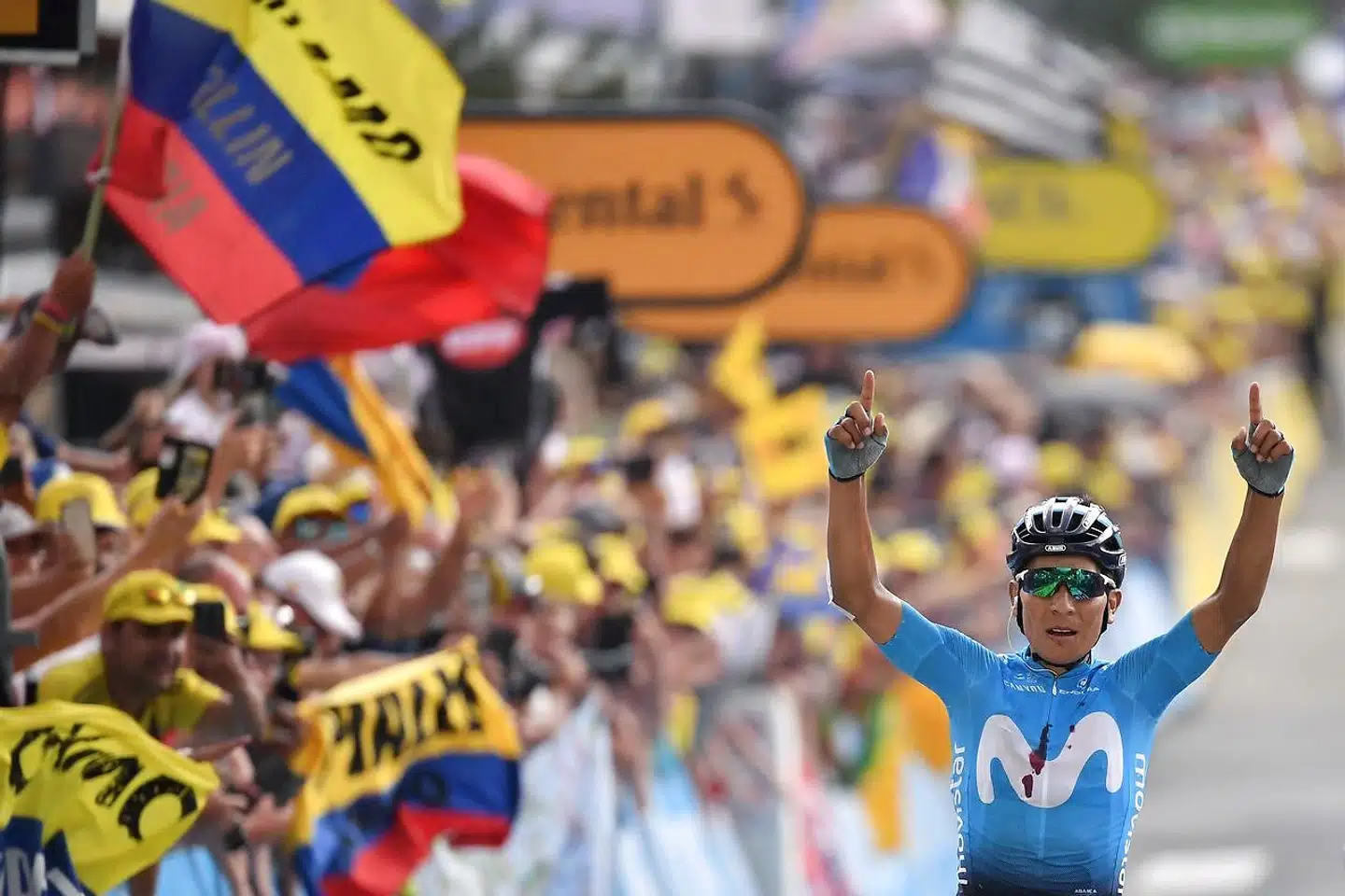 Quintana angreb de sidste overlevende fra dagsridtet med 26 km igen og så sig ikke tilbage.
