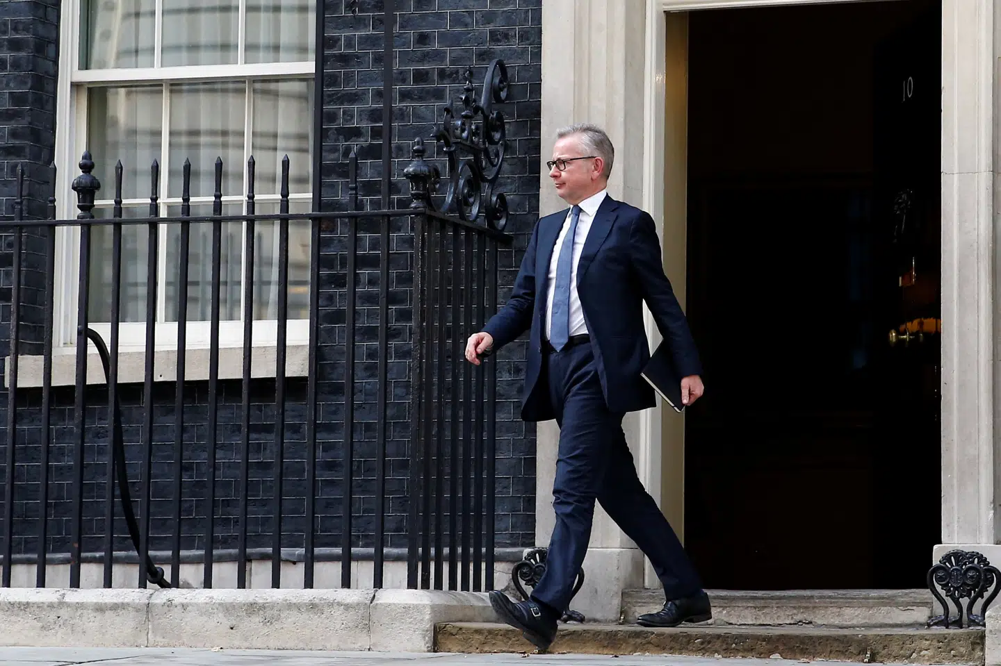 Michael Gove, der i 2016 overraskende gik imod Boris Johnson, bliver udpeget som minister uden portefølje i Johnsons regering, hvor han angiveligt får en central rolle i brexit-forhandlingerne. Henry Nicholls/Reuters