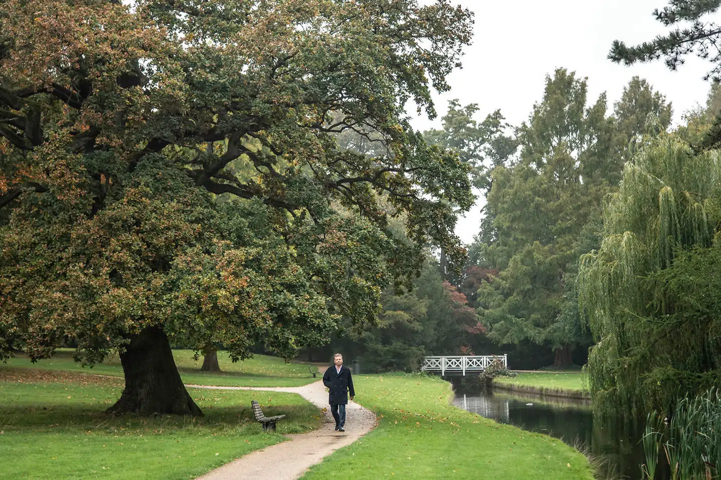 Jarl Cordua har især været utilfreds med Venstres hovedstadspolitik. Her fotograferet i Øregaard Park i hans hjemkommune Gentofte.