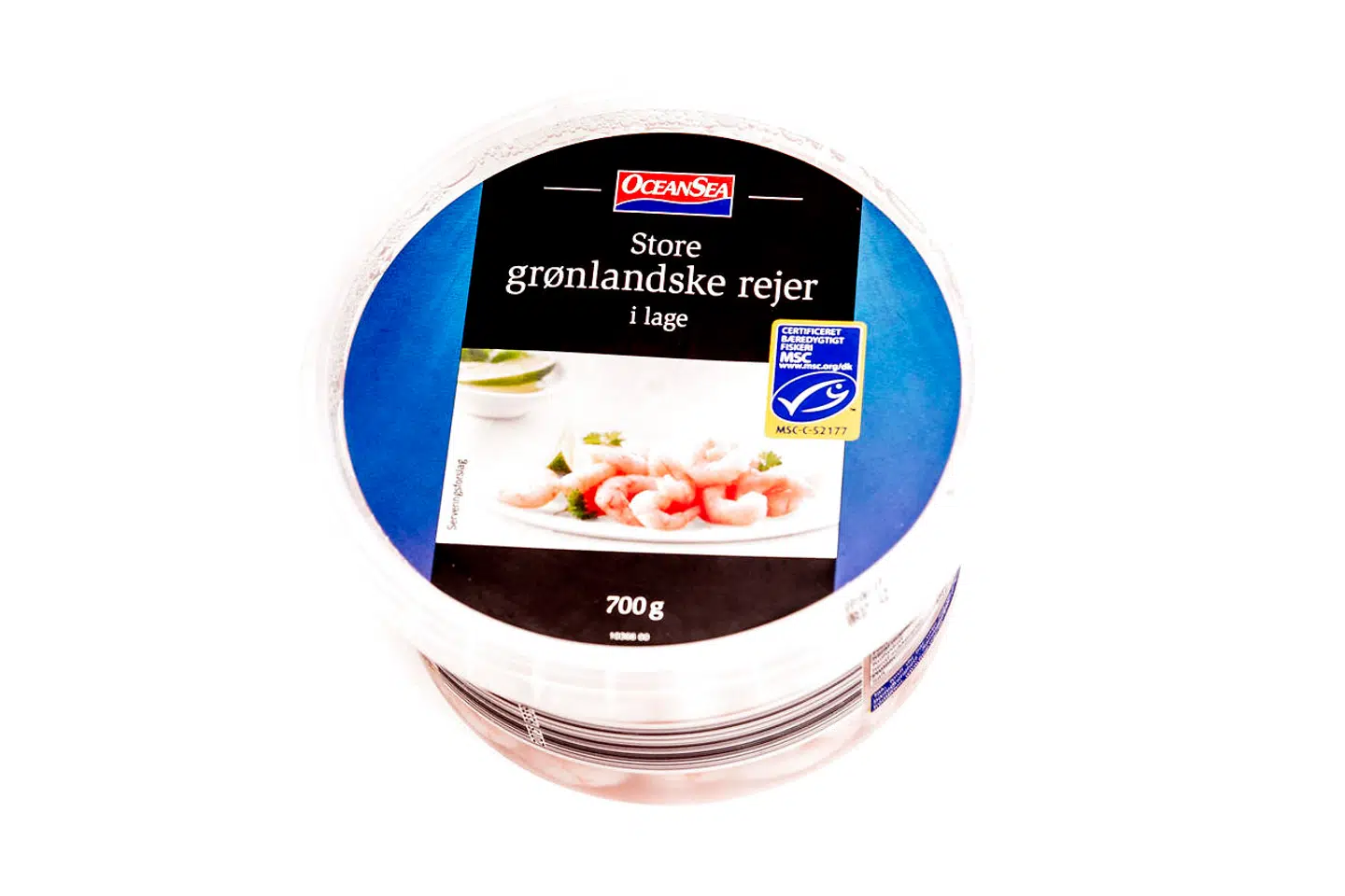 Oceansea store grønlandske rejer.