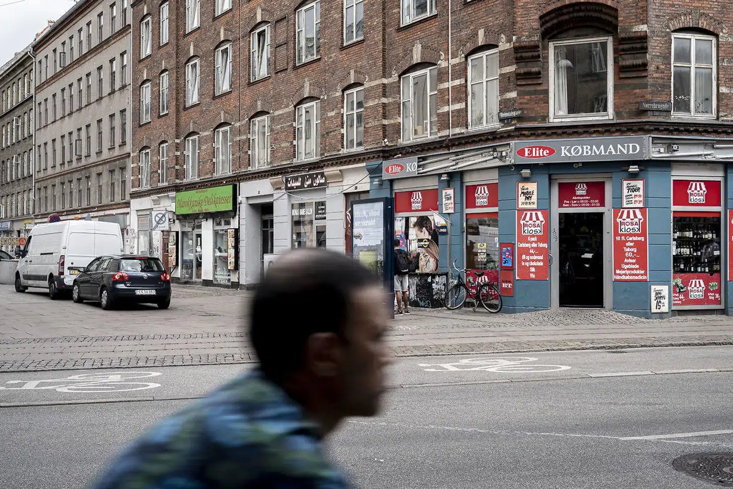 Heimdalsgade er et af de områder, som Terje Bech og Jan Malinowski mener, er mest utryghedsskabende på Nørrebro.