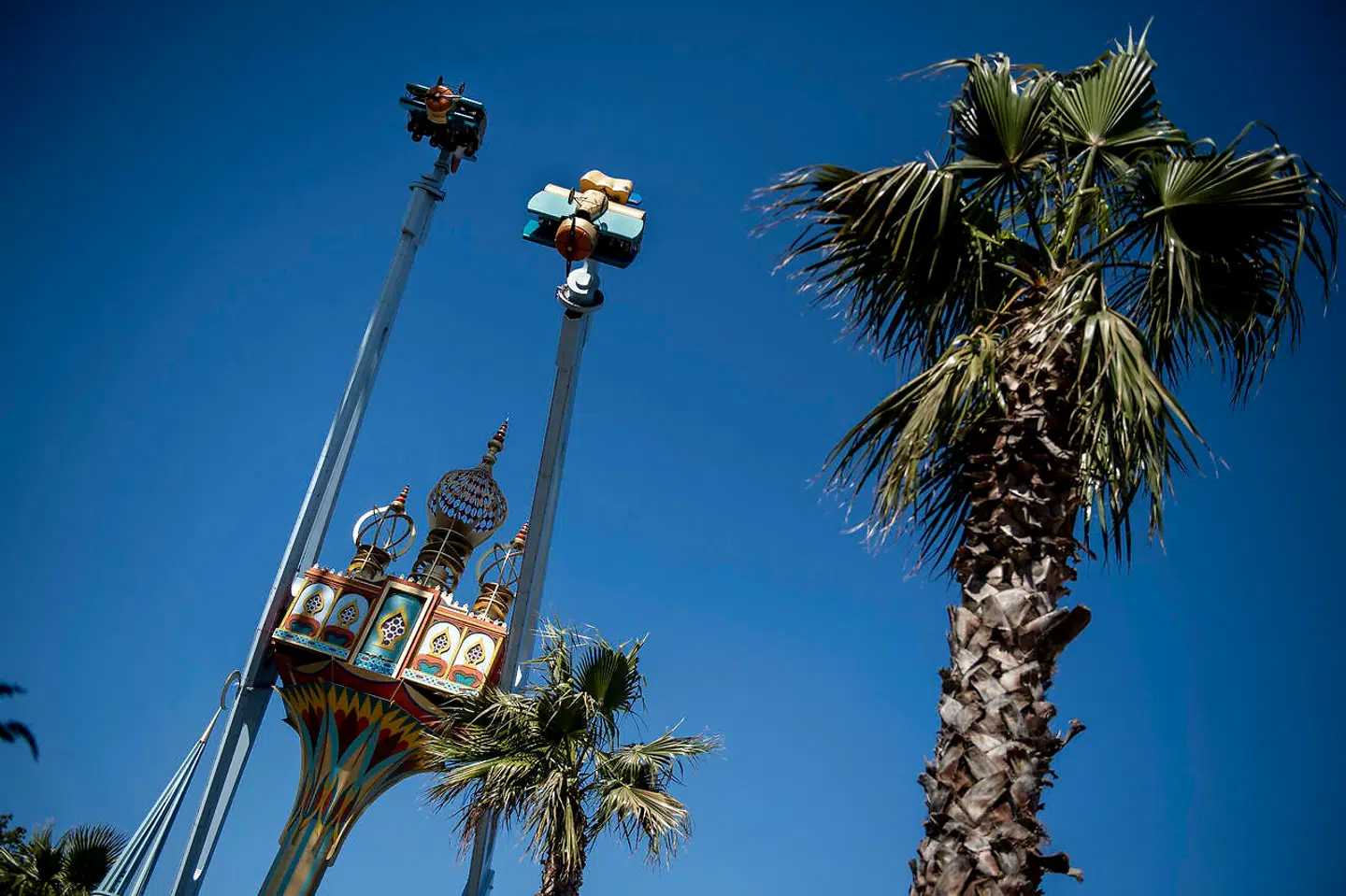 Forlystelse i Tivoli.