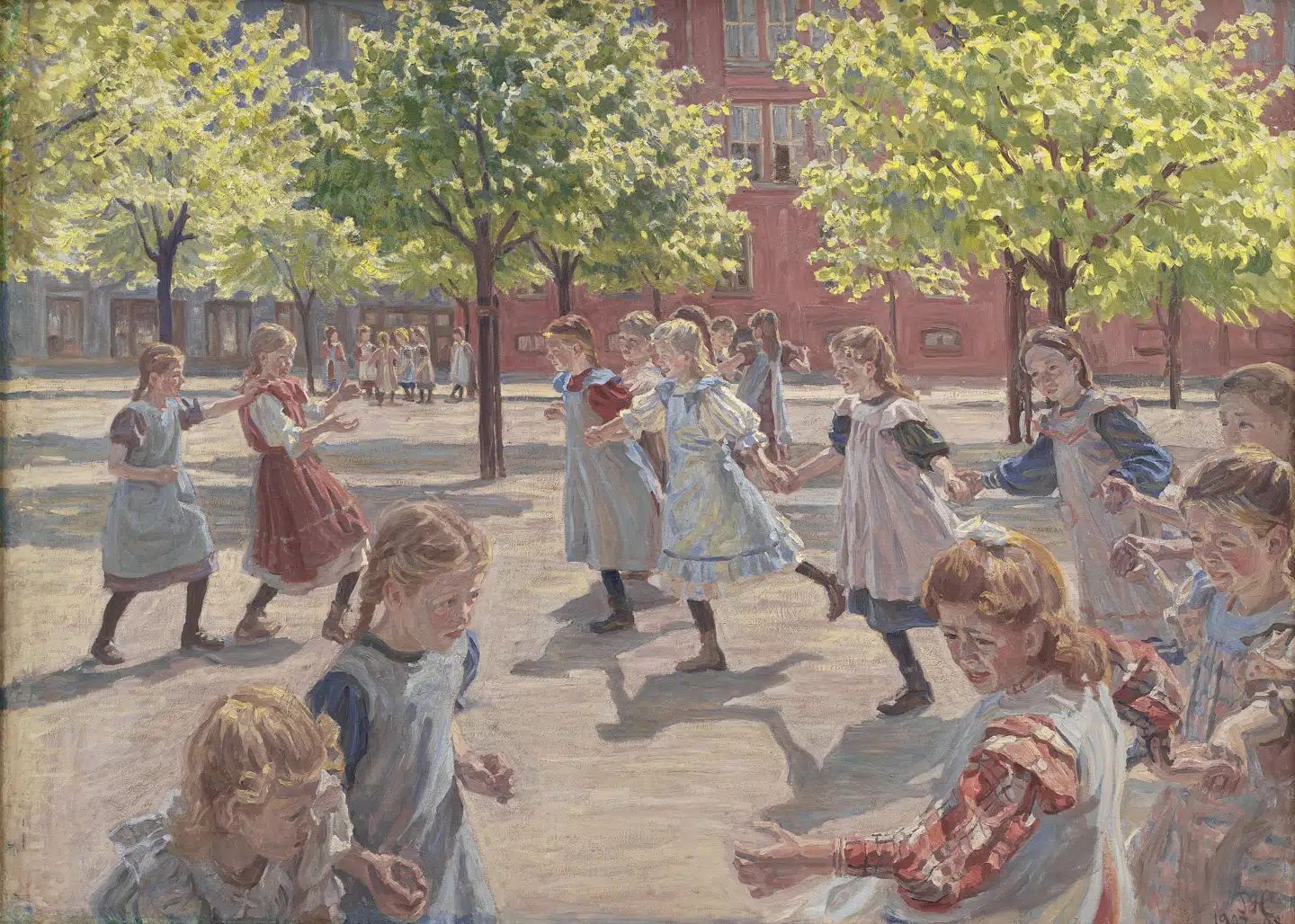 Peter Hansen: Legende Piger på Enghave Plads.