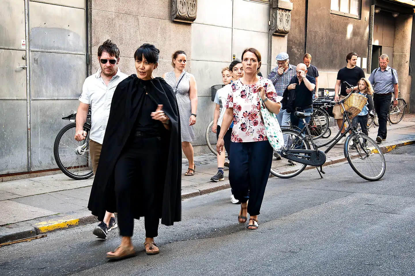 Byvandring: Natmænd. Nynne Vidgren guider på natmandstur.