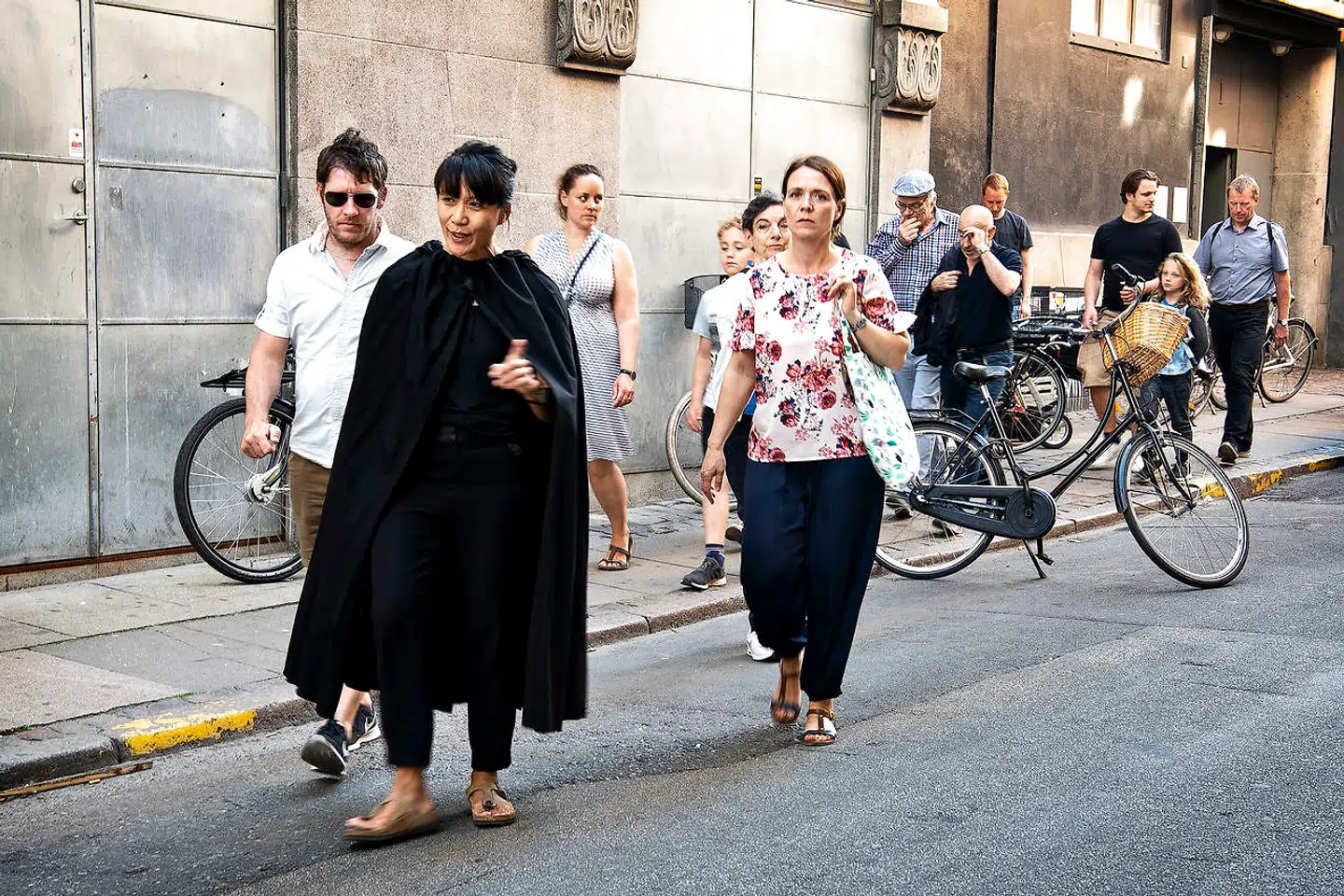 Byvandring: Natmænd. Nynne Vidgren guider på natmandstur.