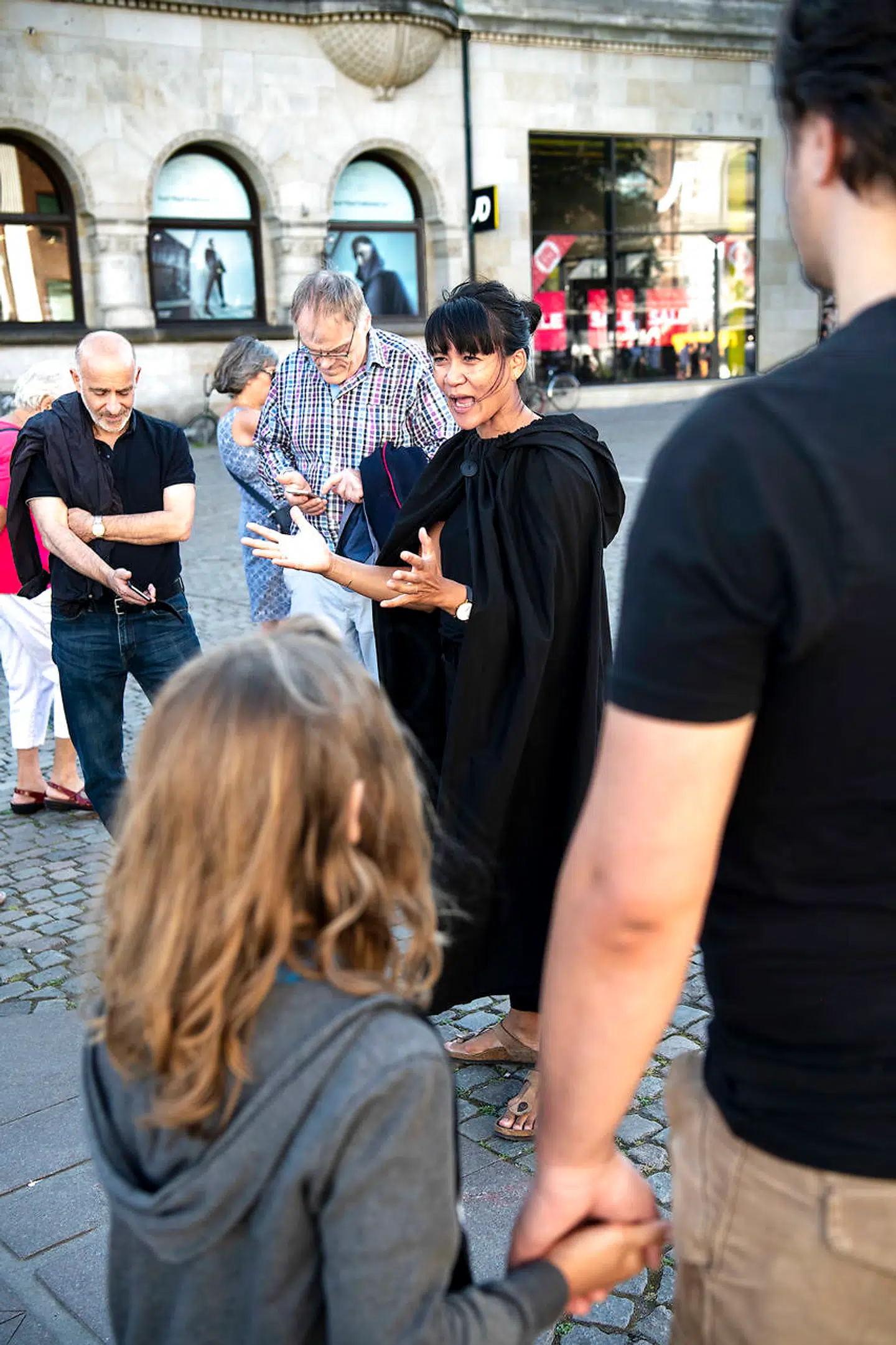 Byvandring: Natmænd. Nynne Vidgren guider på natmandstur.