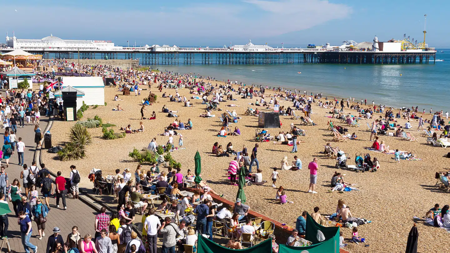 Oh, it's lovely to be by the seaside ...