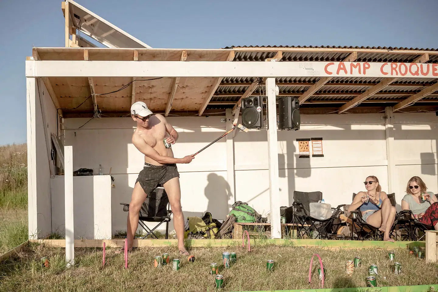 Camp Crouqet I Dream City på Roskilde Festival har linet op til en spændende kroketdyst for dem, der kommer forbi.