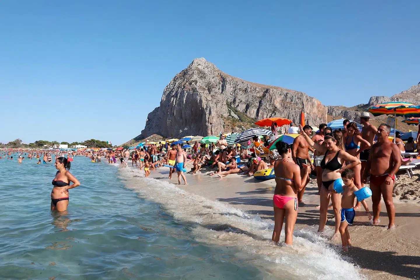 Foto af San Vito Lo Capo, Italien. MARIN / AFP