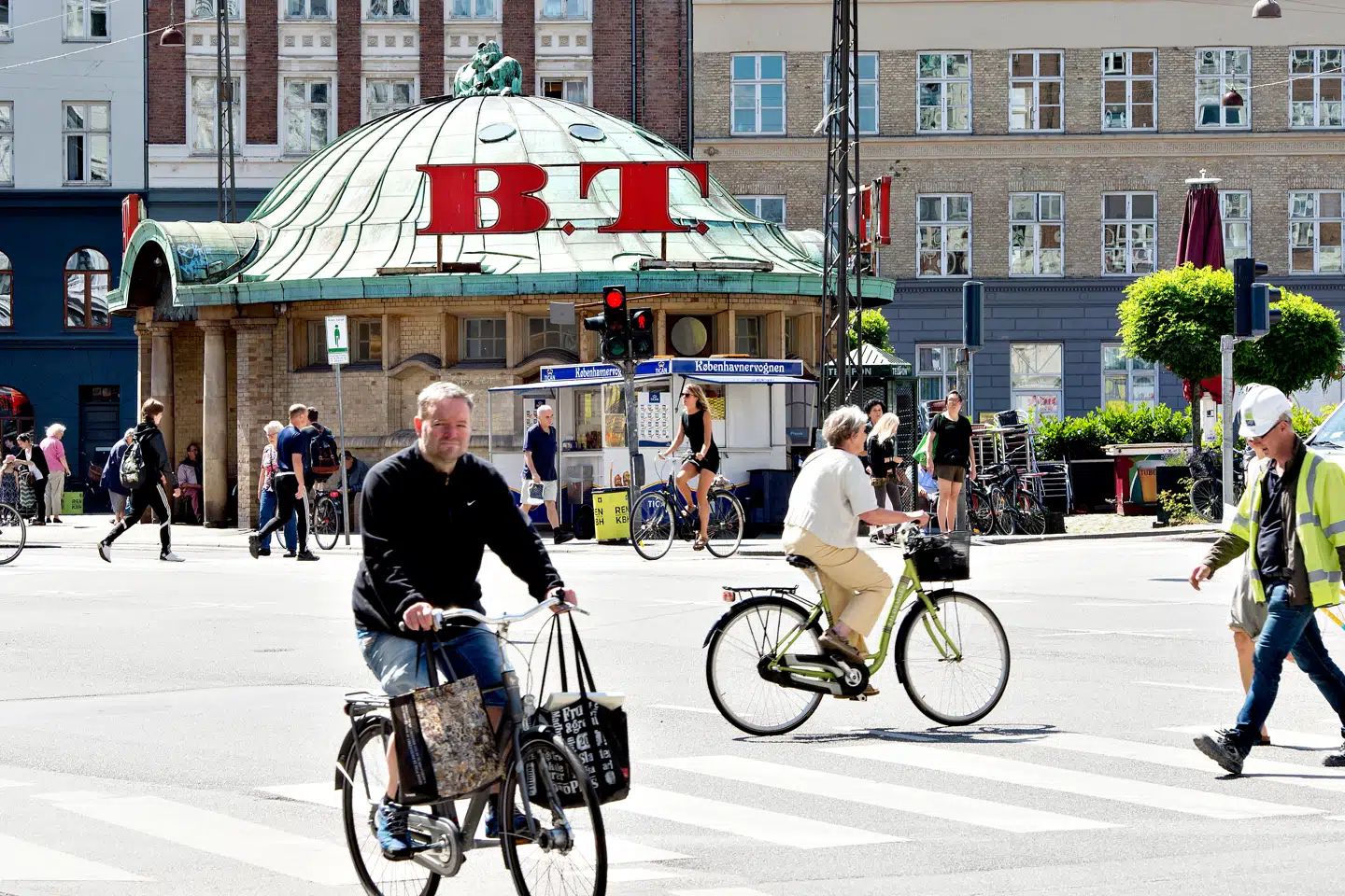 Trianglen er et eksempel på en lokalitet, som hele tiden har været afholdt af københavnerne, men som er ny for turisterne. Butikslivet i området har nye muligheder i kraft af de kunder, der kommer via f.eks. Aibnb og Booking.com. Foto: Bax Lindhardt, Scanpix