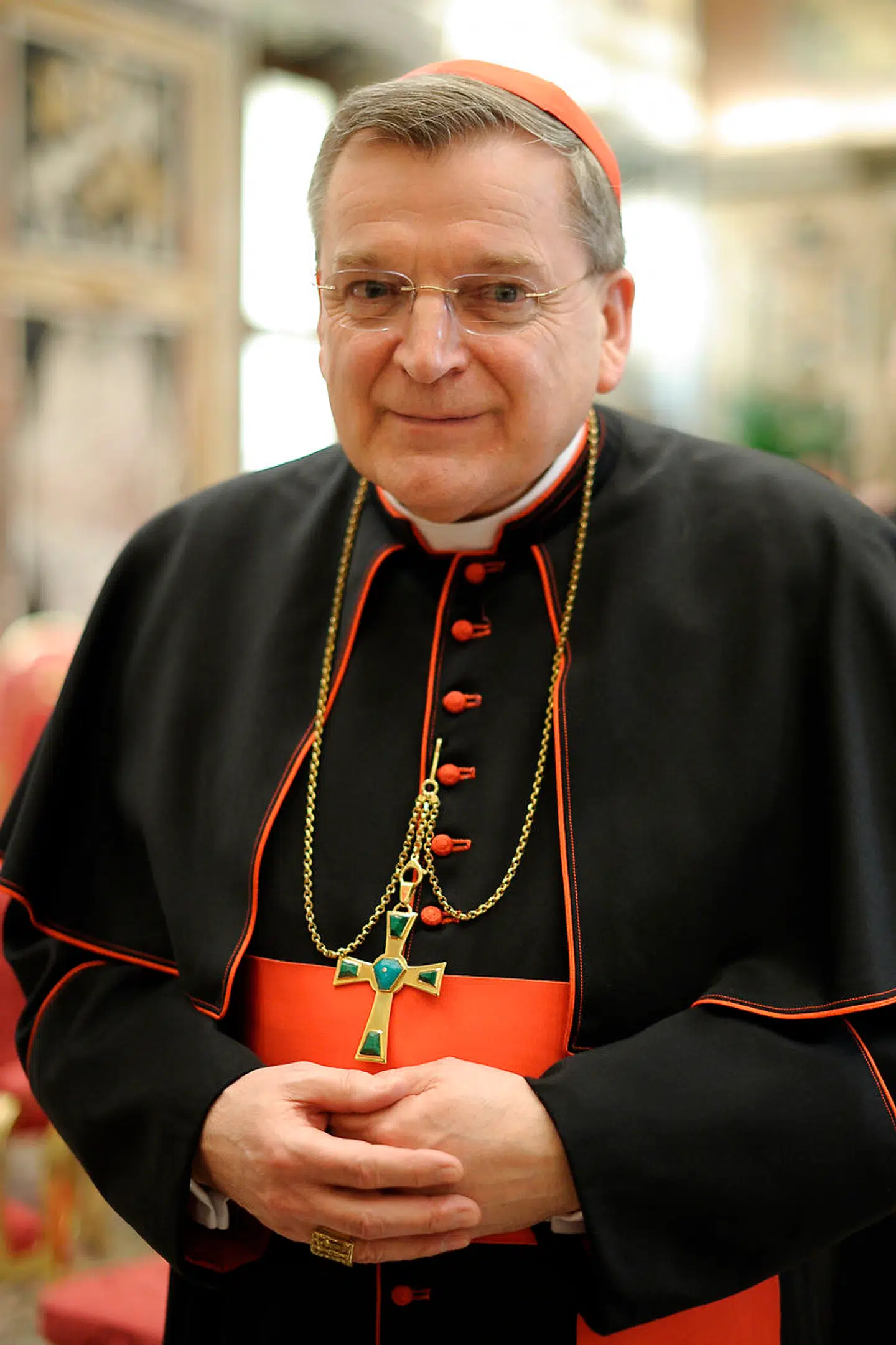 Den amerikanske kardinal Raymond Leo Burke.