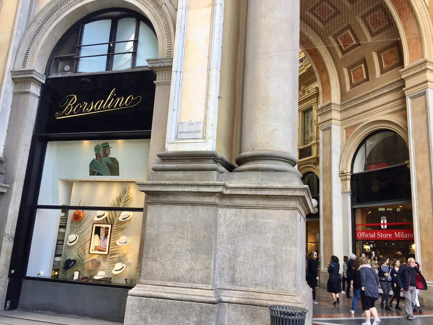 Galleria Vittorio Emmanuele II med luksusbutikkerne er Milanos vartegn for den gode smag.