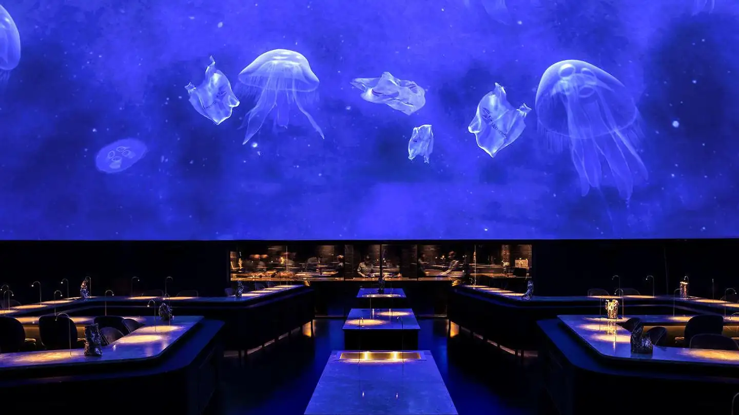 Interiør på den kommende restaurant Alchemist.